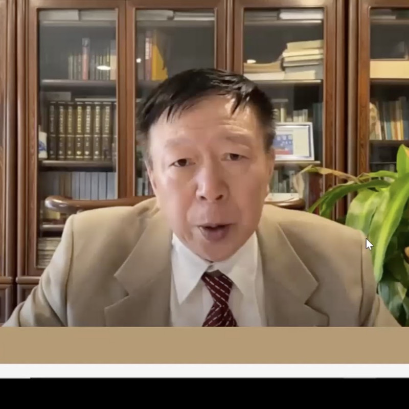 前中國人民大學社會學系副教授周孝正。   圖：截取自YT文明客厅周孝正