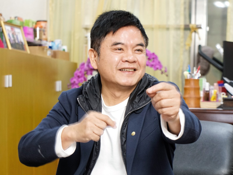 民進黨立委莊瑞雄接受《新頭殼》專訪。 圖：張良一/攝