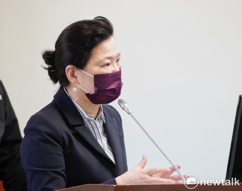 經濟部長王美花在立法院備詢。   圖：張良一/攝（資料照片）