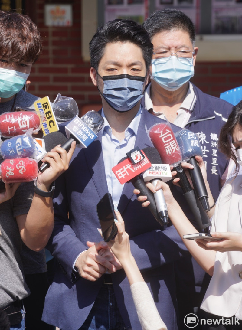 國民黨台北市長參選人蔣萬安。   圖：張良一/攝（資料照）
