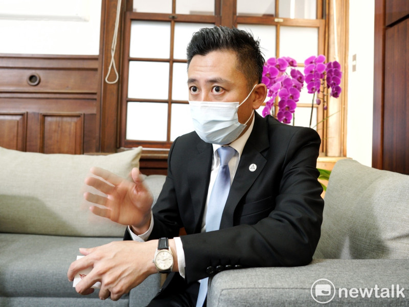 新竹市長林智堅專訪。   圖：張良一/攝