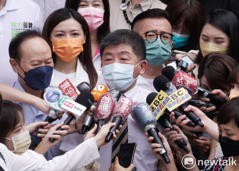 民進黨台北市長參選人陳時中（資料照片）   圖：張良一/攝（資料照）