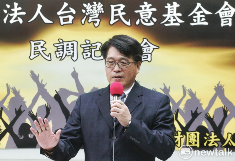 台灣民意基金會董事長游盈隆。   圖：張良一/攝   （資料照）