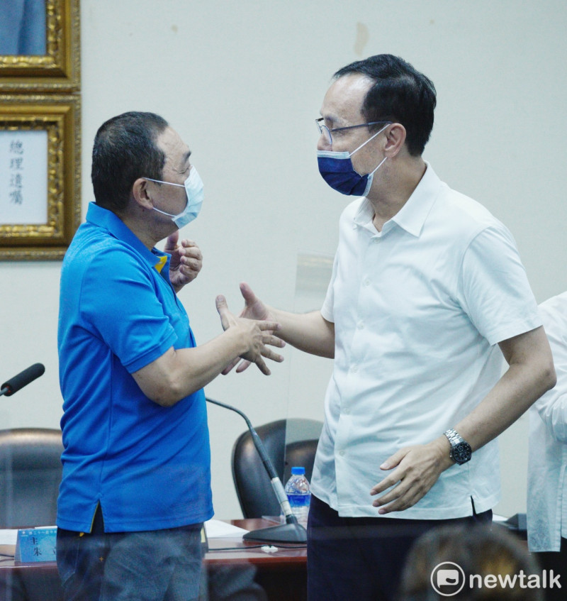 侯友宜罕見發文嗆拒黑金，民進黨立委蘇巧慧直言，朱侯開始殺起來了。   圖：張良一/攝（資料照）