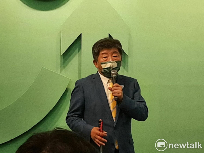 民進黨台北市長候選人陳時中今（21）日在競選總部舉行「鞏固根基、培植創新」教育政策發表會。   圖：林朝億/攝
