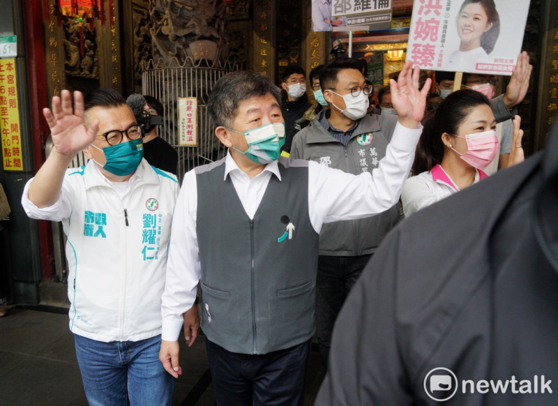 民進黨提名台北市長參選人陳時中。   圖：張良一/攝（資料照片）