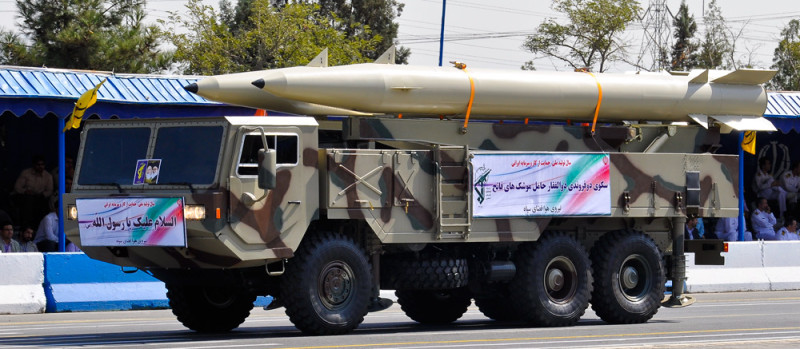法塔赫（Fateh）Fateh-110導彈。   圖：翻攝自維基百科（資料照）