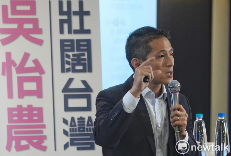 民進黨提名台北市第三選區立委補選候選人吳怡農。   圖：張良一 / 攝（資料照）