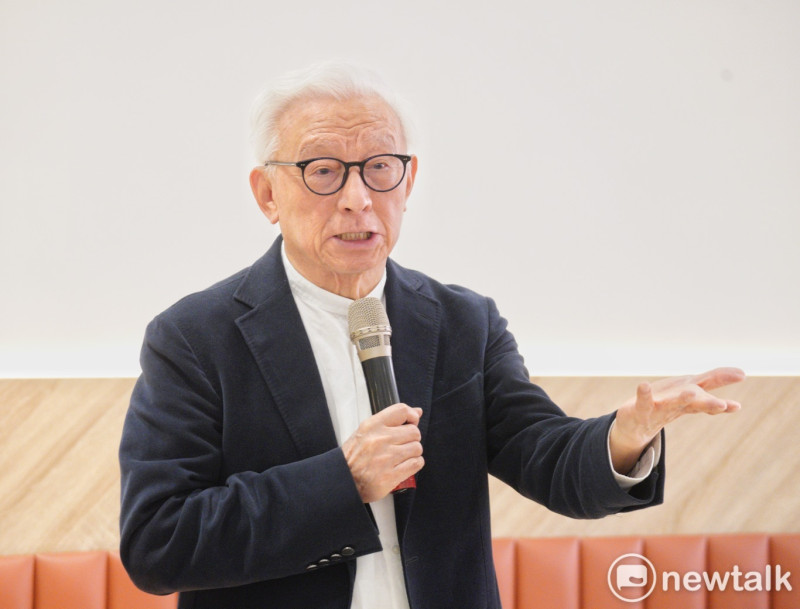 聯電前董事長曹興誠在台北市信民兩岸研究協會發表專題演講。   圖：張良一 / 攝