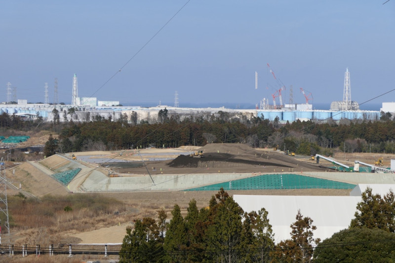 福島第一核電廠。   圖：方儉攝