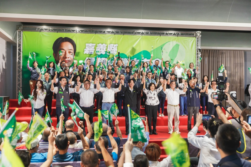 民進黨2024總統候選人賴清德21日上午出席嘉義縣信賴台灣之友會成立大會   圖：民進黨提供