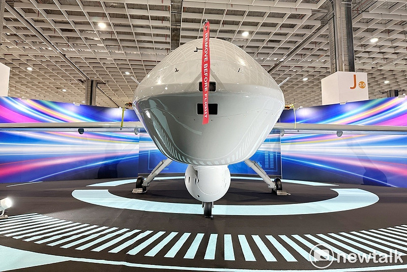 騰雲無人機。&nbsp;&nbsp;&nbsp;圖：張良一/攝