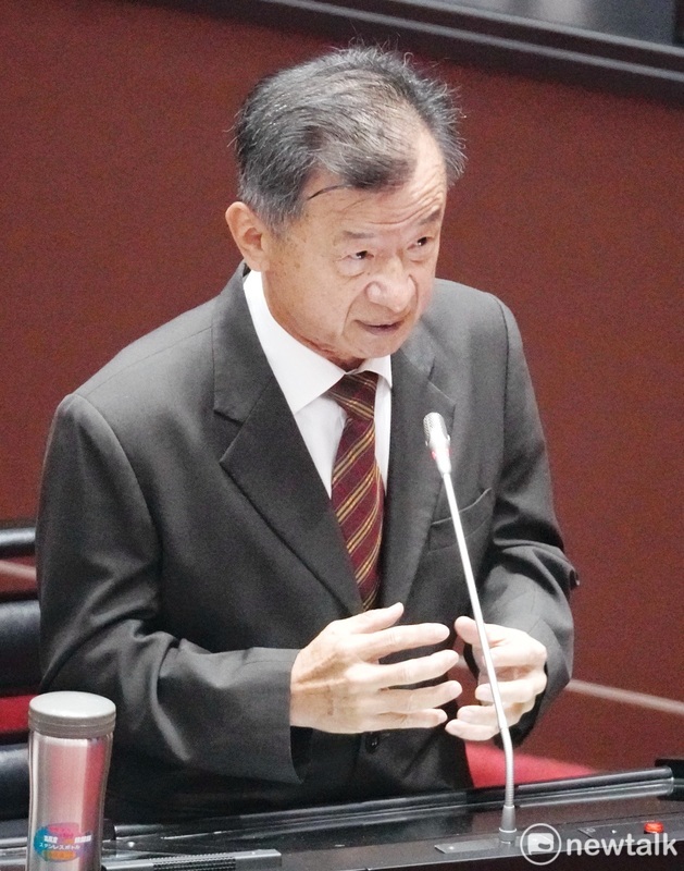 陸委會主委邱太三在立院院會備詢。   圖：張良一/攝