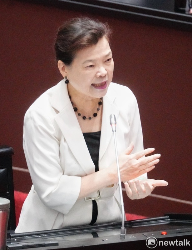 經濟部長王美花今（6）日在立院院會備詢。   圖：張良一/攝