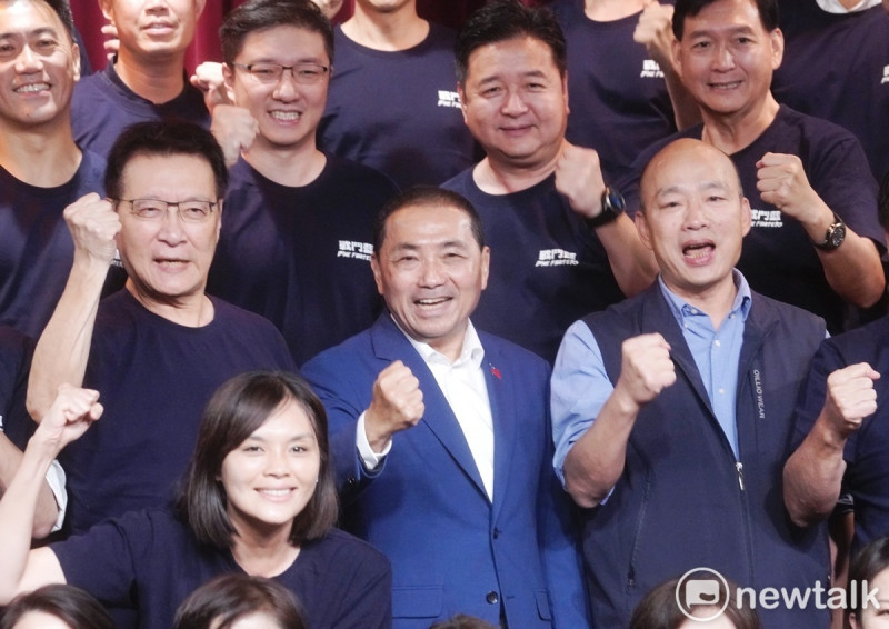 國民黨總統參選人侯友宜與高雄前市長韓國瑜的「侯韓配」在藍營內部呼聲漸高。   圖：張良一/攝（資料照）
