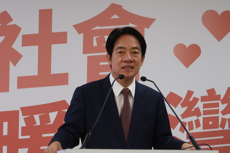 民進黨主席暨總統候選人賴清德   圖：林朝億/攝