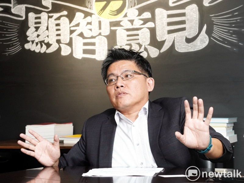 時代力量立委邱顯智認為，藍白合作的協議是不可能成真的共識。   圖：張良一/攝（資料照）