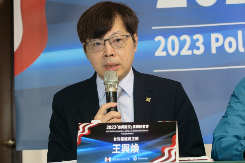  台灣基進黨主席王興煥。 圖：潘柏廷／攝 