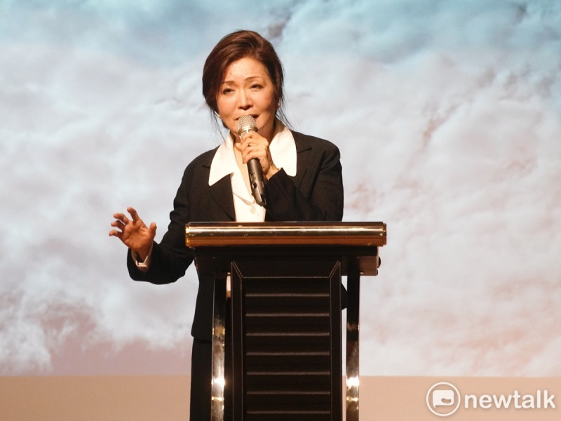 新台灣和平基金會董事長王美琇。   圖：張良一/攝