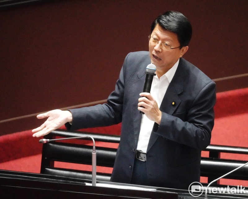 國民黨立委謝龍介表示，他並沒有觀察到總統賴清德介入柯案的跡象。   圖：張良一/攝（資料照）。