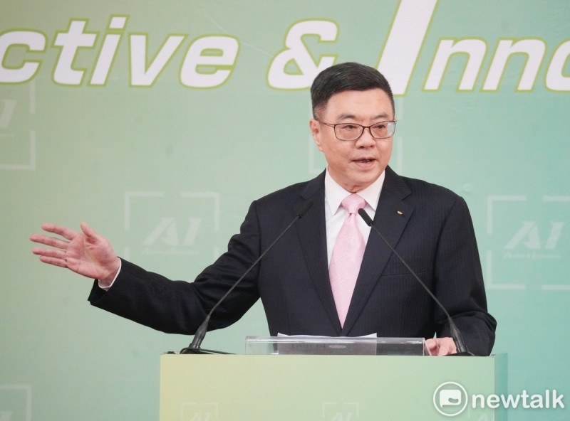 準閣揆卓榮泰今(12)日舉行記者會，公佈第二波內閣名單。   圖：張良一/攝