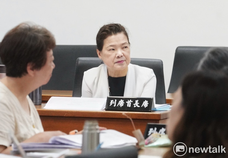 經濟部長王美花在立院經濟委員會備詢。   圖：張良一/攝