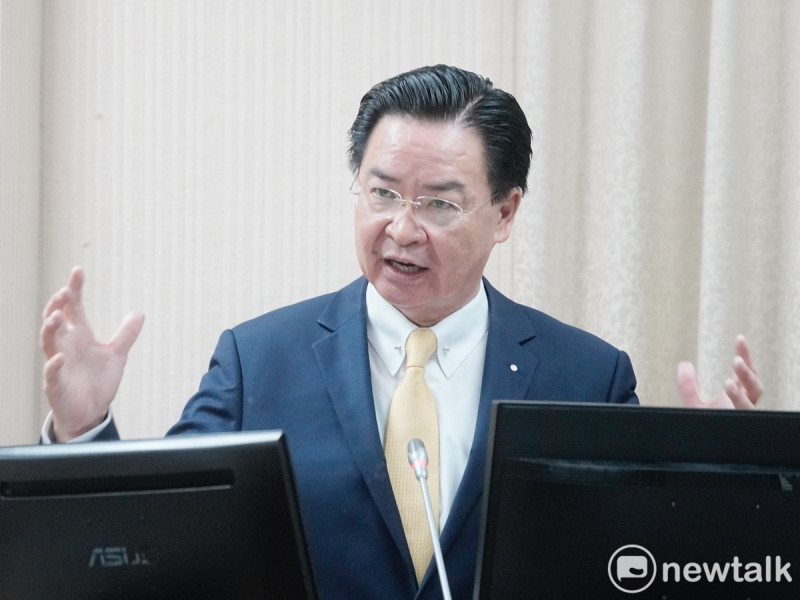 外交部長吳釗燮表示，雖然台灣今年參加WHA難度高，但支持挺台的國家比以前多，層級也比以前高，是可喜的現象。   圖：張良一/攝