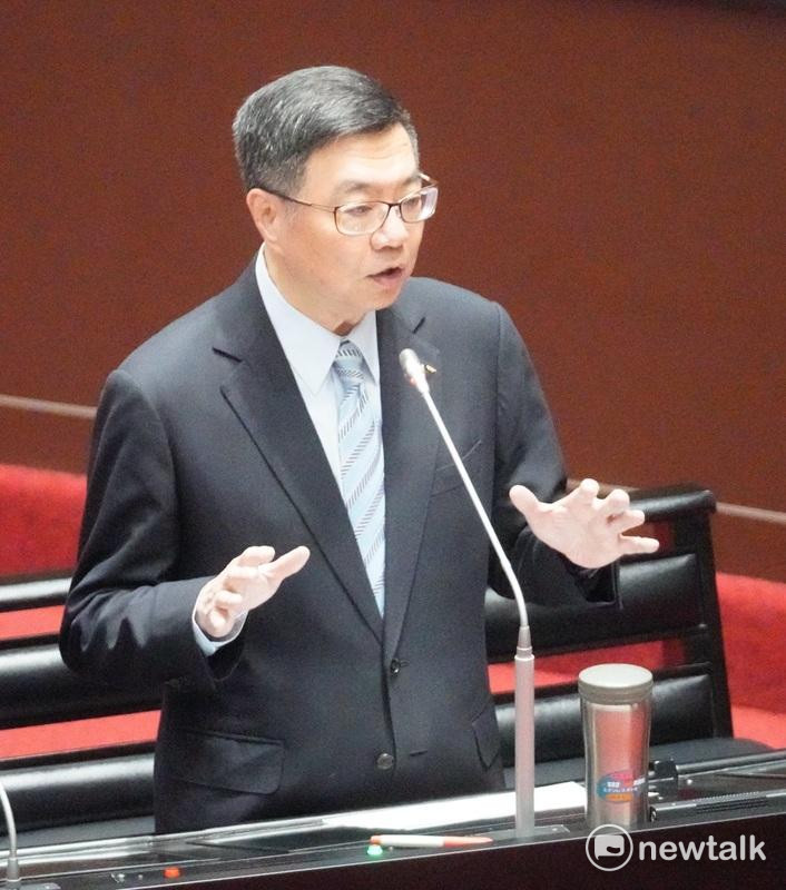 行政院長卓榮泰在立院院會備詢。   圖：張良一/攝