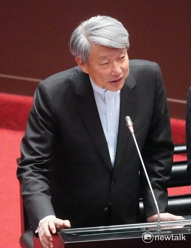 經濟部長郭智輝在立院院會備詢。   圖：張良一/攝