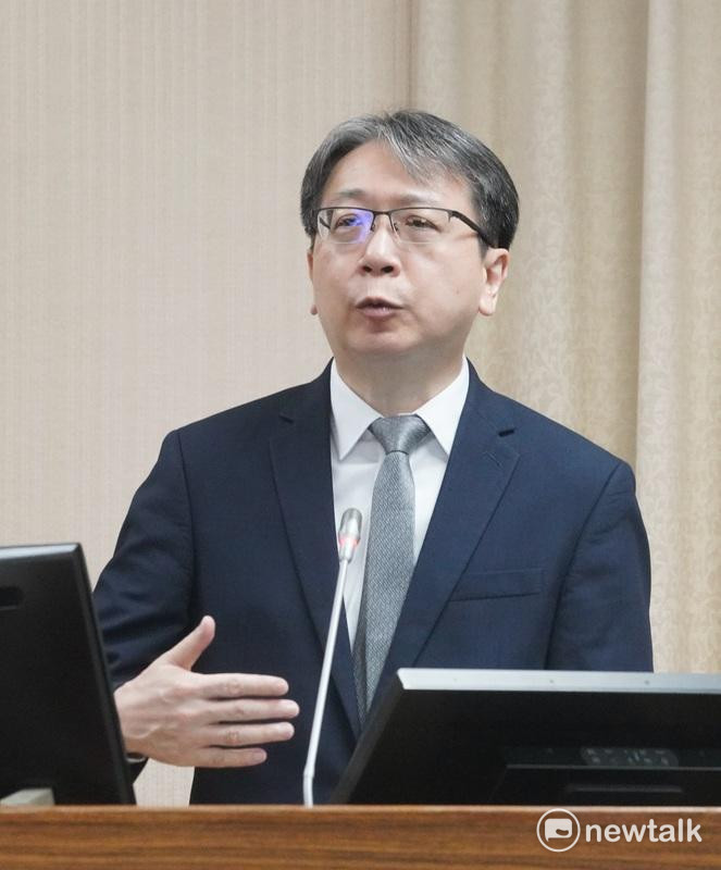 國安局長蔡明彥在立院外交及國防委員會備詢。   資料照片：張良一/攝