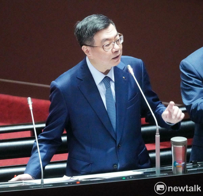 行政院長卓榮泰今（9）日在立院院會備詢。   圖：張良一/攝