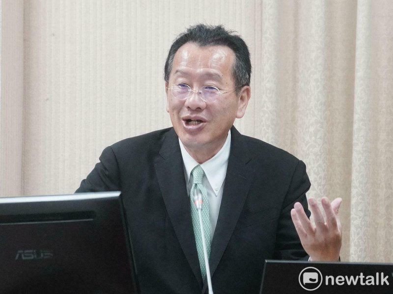 國防部長顧立雄在立院外交及國防委員會備詢。   圖：張良一/攝（資料照）