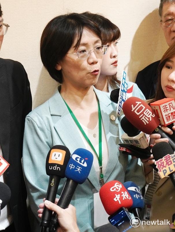國民黨立委翁曉玲。&nbsp;&nbsp;&nbsp;圖：張良一/攝