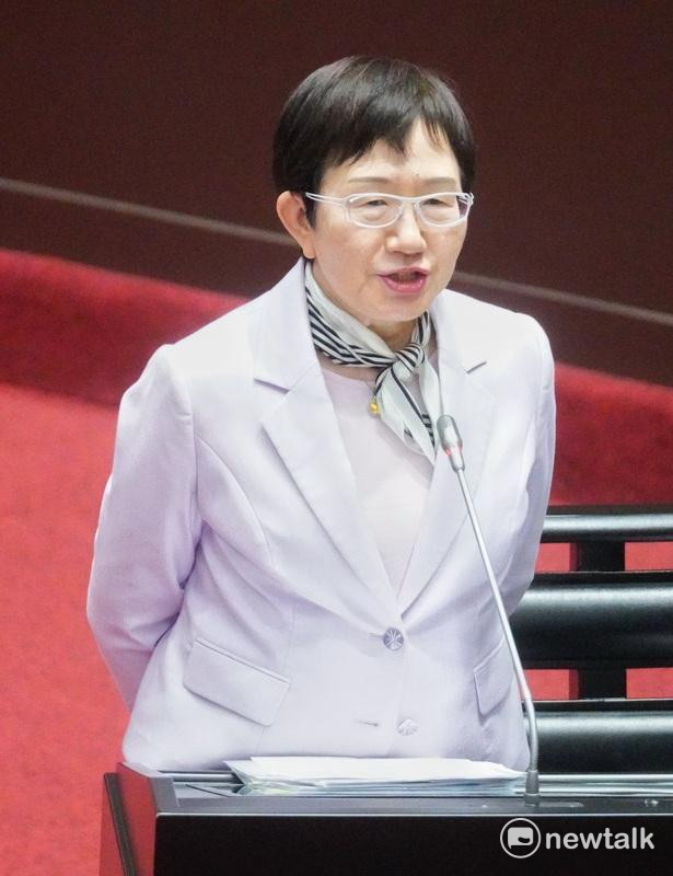 財政部長莊翠雲在立院備詢。   圖：張良ㄧ/攝(資料照)