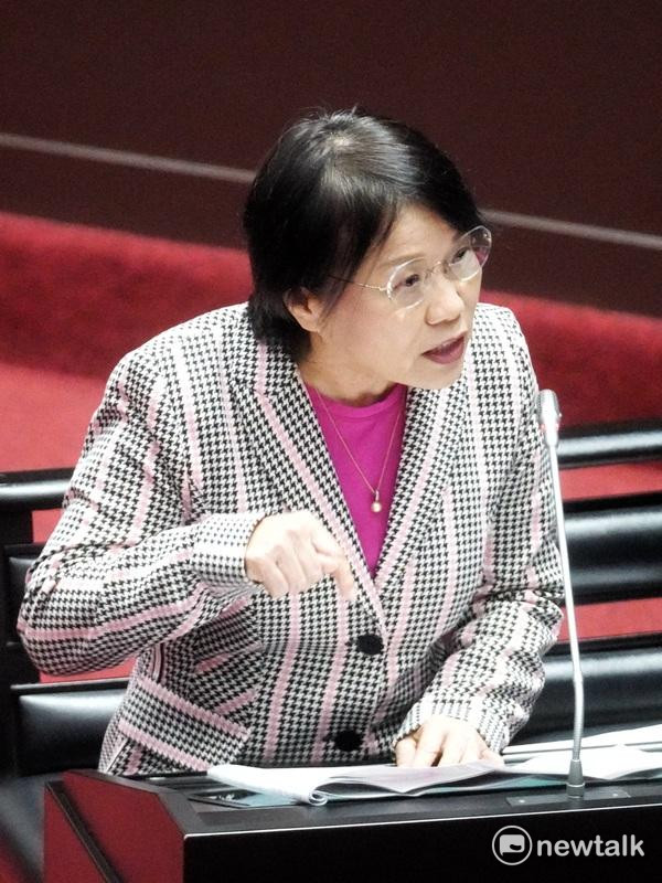 內政部長劉世芳在立院院會備詢。   圖：張良ㄧ/攝