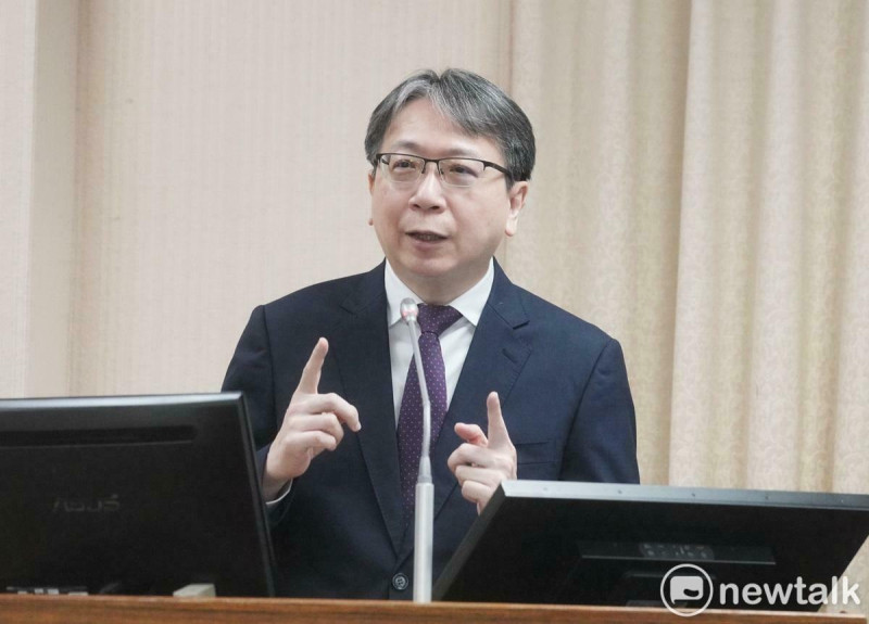 國安局長蔡明彥在立院外交及國防委員會備詢。   圖：張良一/攝