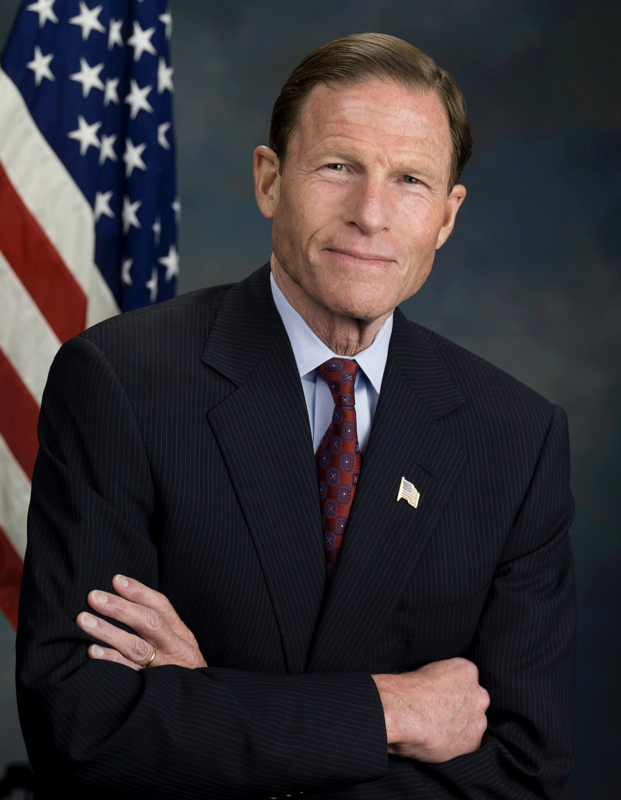  美國聯邦參議員布魯門塔（Richard Blumenthal）。現任康乃狄克州聯邦參議員，並曾擔任康乃狄克州檢察長與康乃狄克州議會議員。圖：維基百科 