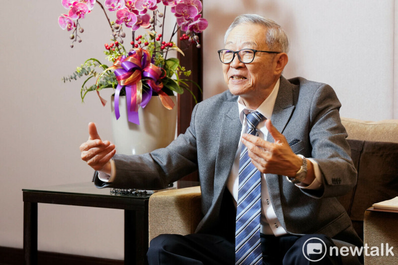 亞太基金會首席顧問趙春山接受新頭殼獨家專訪。   圖：張良一 /攝