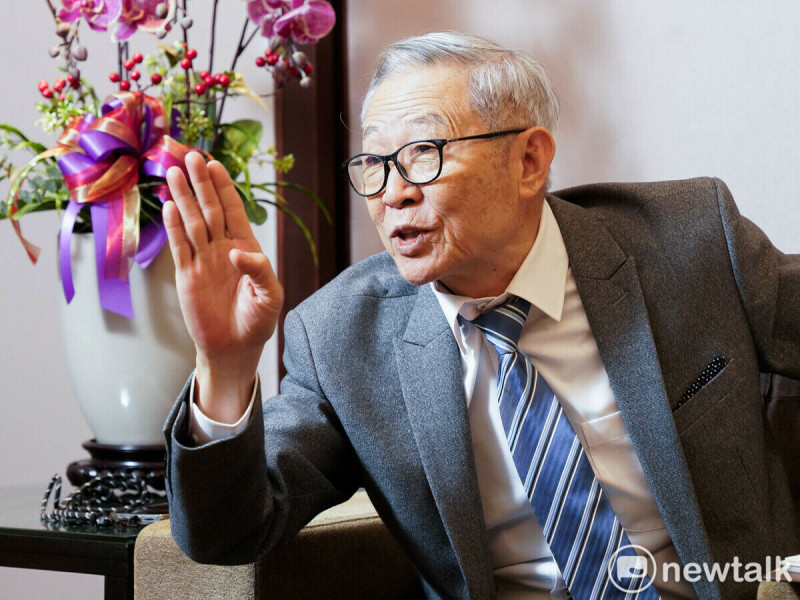 亞太基金會首席顧問趙春山接受新頭殼獨家專訪。   圖：張良一 /攝