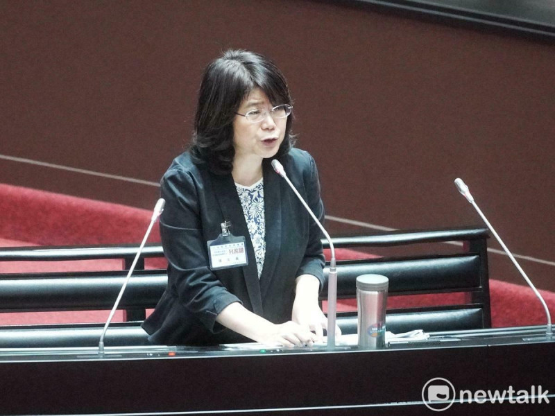 司法院長被提名人張文貞列席立法院全院委員會並備質詢。   圖：張良一/攝
