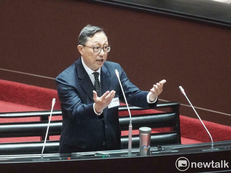 被指曾為紅衫軍副總指揮，應為相關爭議負責，姚立明則解釋，從未參與不知如何回答。   圖：張良一/攝