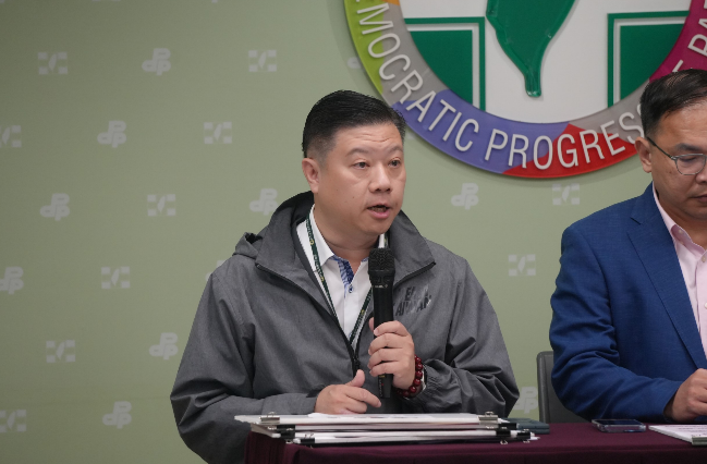 民進黨中國部主任吳峻鋕。   圖：民進黨／提供