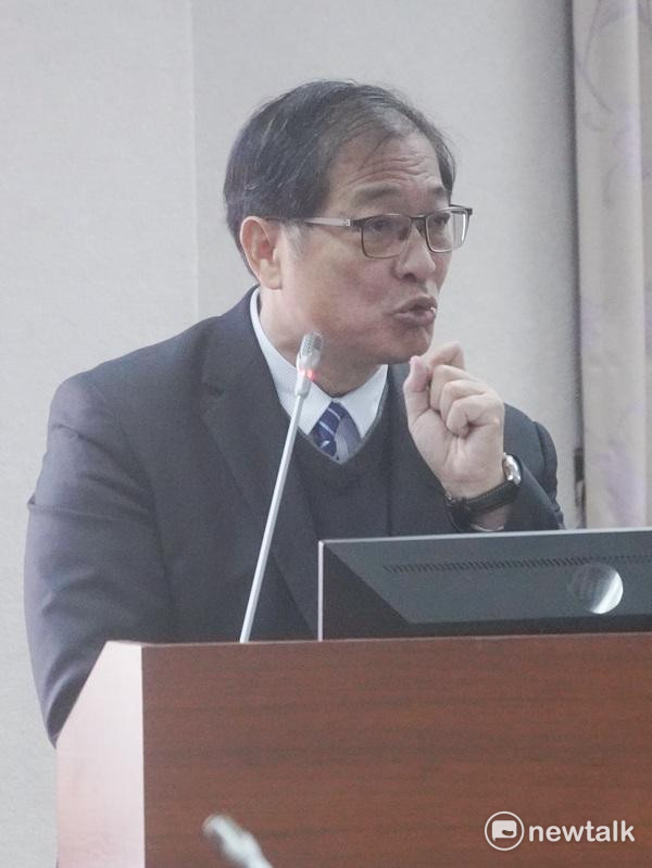 法務部長鄭銘謙在立院司法法制委員會備詢。   圖：張良一/攝