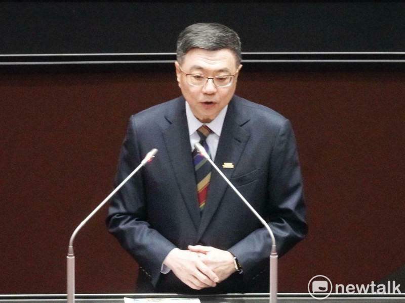 行政院長卓榮泰在立法院院會進行施政報告並備質詢。   圖：張良一/攝