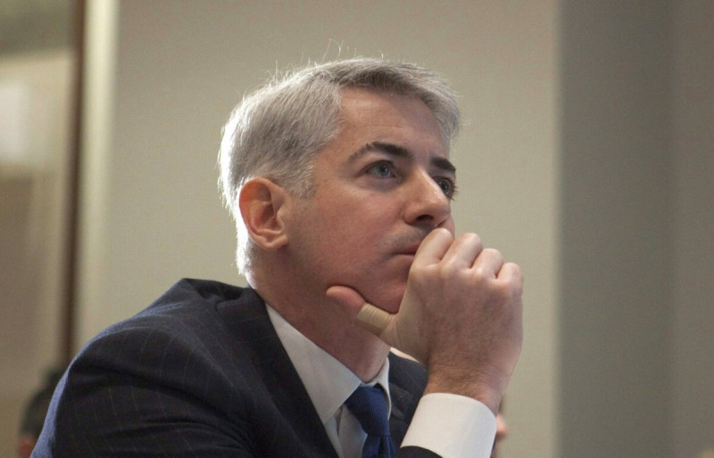 對沖基金大佬艾克曼（Bill Ackman）公開抨擊川普「對等關稅」帶來的影響，稱其為「錯誤且過度」，並呼籲暫停關稅 90天。   圖：達志影像／美聯社