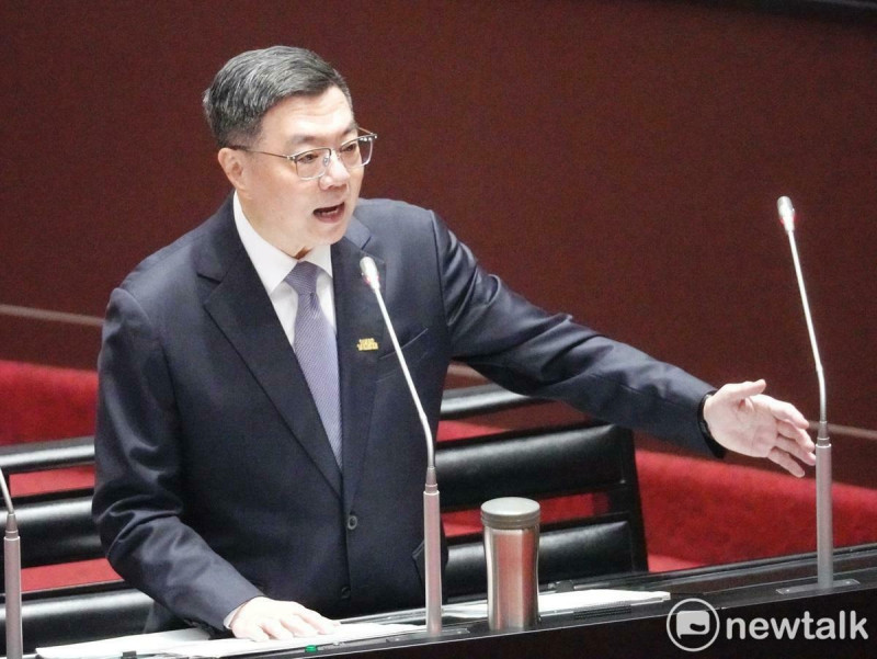 行政院長卓榮泰今（15）天在立院院會備詢。   圖：張良一/攝