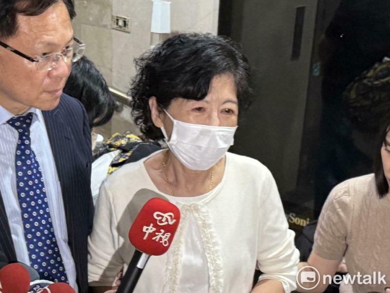 民眾黨前主席柯文哲妻子陳佩琪昨赴台北地方法院旁聽柯文哲案開庭。   圖：周煊惠 / 攝（資料照）