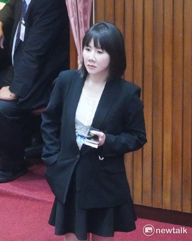 國民黨立委謝衣鳳。 圖：張良一/攝 