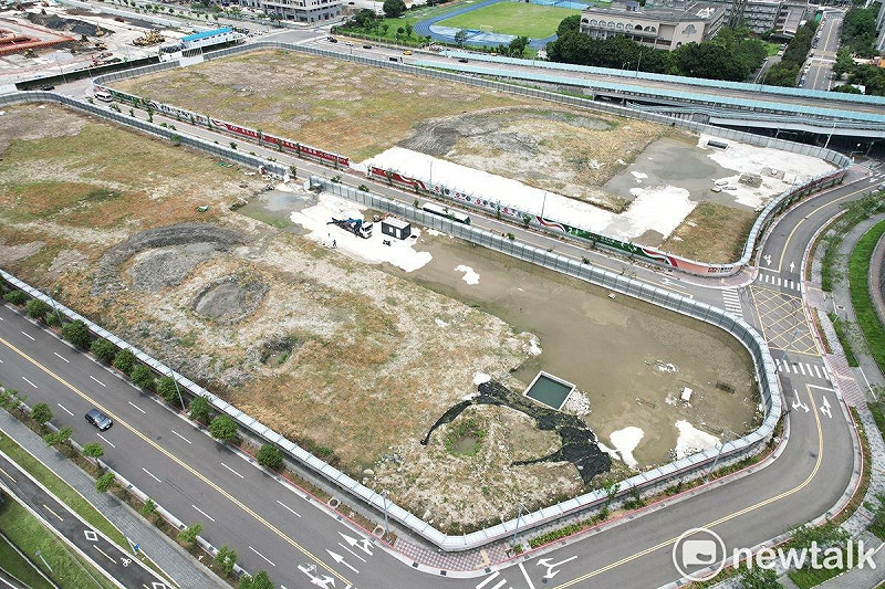 輝達Nvidia台灣總部預定地。   圖:張良一 / 攝(資料照)