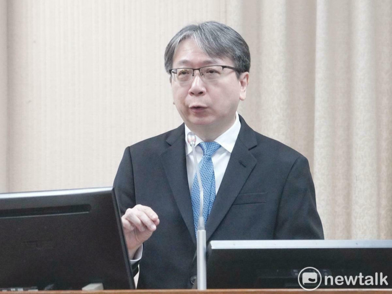 國安局長蔡明彥在立院外交及國防委員會備詢。   圖：張良一/攝